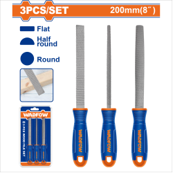 WADFOW  木工銼刀組 3PCS 8吋 (WSF1403) 