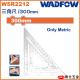 WADFOW 鋁製三角尺 300mm (WSR2212) 測量尺 公制款