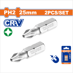 WADFOW  電動起子頭 十字 PH2*25mm (WSV1K12)