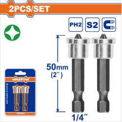 WADFOW 一站式工具 防爆起子頭 PH2*50mm (WSV5602)