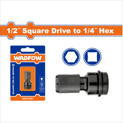 WADFOW 套筒轉接頭/1/2吋轉1/4吋 (WSV7K01)